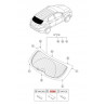 Stopper tylnej szyby Hyundai Tucson 2015-2017 OE 87114 3J000