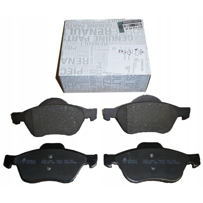 RENAULT MEGANE II KLOCKI HAMULCOWE PRZÓD 410601237R