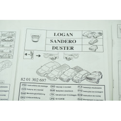 OE Alarm Duster Sandero Logan MCV 8201302697