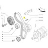 Śruba napinacza paska M8X16X40 FIAT-3S GRANDE PUNTO INTERN. INDIA 13560021