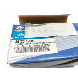 Włącznik elektromagnes rozrusznika Hyundai Galloper H-1 H100 OE 36120 42001