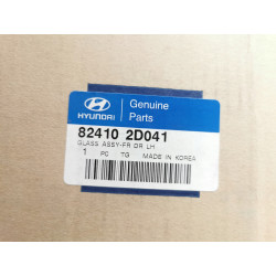 Szyba drzwi lewy przód Hyundai Avante XD Elantra 2000- OE 82410 2D041