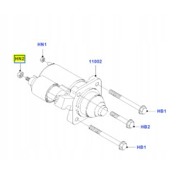 Nakrętka M8 X 1.25 Rozrusznik FORD Fiesta 01-08 / Fusion 01-12(CBK) 3050360
