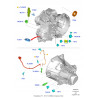 Wtyk, Zewn. el. sterow. przekł. mech. FORD Fiesta 2012- (CCN) 1830280