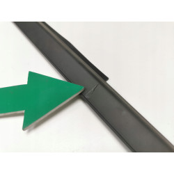 LISTWA ZGARNIAJĄCA DRZWI PRZÓD LEWYCH DAEWOO LANOS 1997- OE 96304086