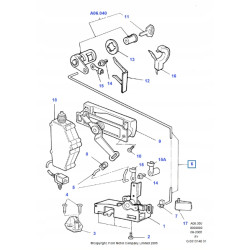 Pręt - Zaczep Drzwi Do Bębna Klapy Tylnej FORD Transit 94-00 (EY) 6975223