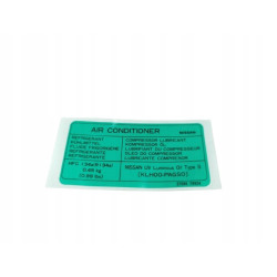 Etykieta Klimatyzacja Nissan Pathfinder X-Trail OE 27090-79924