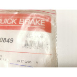 Zestaw dodatków, szczęki hamulcowe Quick Brake 105-0849