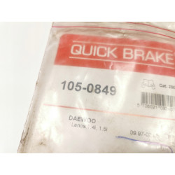 Zestaw dodatków, szczęki hamulcowe Quick Brake 105-0849