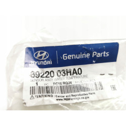 CZUJNIK TEMPERATURY PŁYNU CHŁODNICZEGO HYUNDAI I10 I30 SANTA FE 39220 03HA0