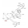 Przewód oleju układu wspomagania kierownicy Hyundai H100 1997- 57551 4B001