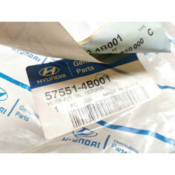 Przewód oleju układu wspomagania kierownicy Hyundai H100 1997- 57551 4B001