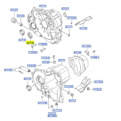 OLEJ PRZEWODNIKOWY HYUNDAI ATOZ SANTRO OE 43116 02000