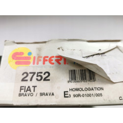 Klocki hamulcowe FIAT BRAVO / BRAVA SF2752 90R-01001/005 2752