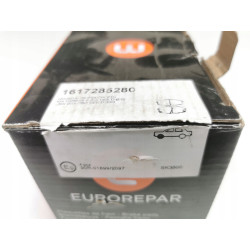 Zestaw klocków hamulcowych, hamulce tarczowe przód Eurorepar 1617285280