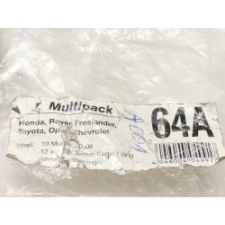 Zestaw nakrętek Honda Rover Freelander Toyota Opel Chevrolet 4046004049917