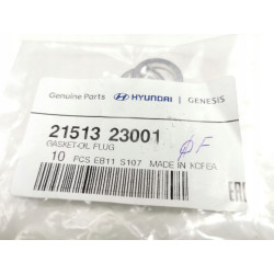Uszczelka korka spustowego oleju - Hyundai Tucson H-1 Santa-FE 21513 23001