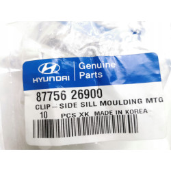 SPINKA LISTWY NADWOZIA HYUNDAI I10 I20 IX35 OE 87756 26900