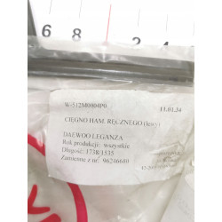 Cięgło, hamulec postojowy (lewy) Linex 96246680 11.01.34