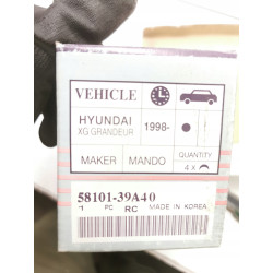 KLOCKI HAMULCOWE PRZÓD HYUNDAI H1 97-07 SANTA FE OE 58101-39A40