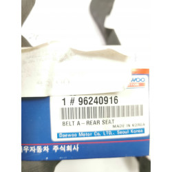 PAS BEZP.TYLNY-ŚRODKOWY DAEWOO LANOS OE 96240916
