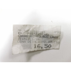 Linka cięgno recylkulacji klimy Daewoo Lanos 1997-2002 759206