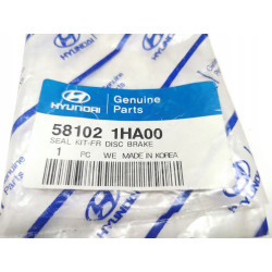 ZESTAW USZCZELNIAJĄCY, ZACISK HAMULCOWY PRZÓD HYUNDAI I30 2007- 58102 1HA00