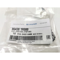 SPINKA USZCZELKI MASKI SILNIKA KIA / HYUNDAI I20 I40 OE 86438 1R000