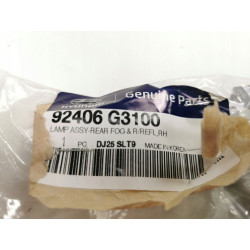 LAMPA PRZECIWMGIELNA PRAWA TYŁ HYUNDAI I30 2017- OE 92406 G3100
