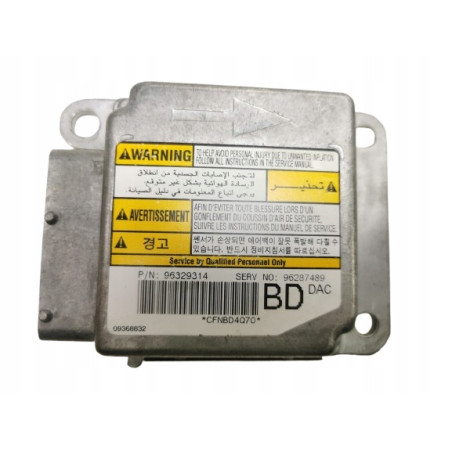 MODUŁ SENSOR AIRBAG DAEWOO NUBIRA II 96329314